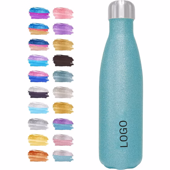 500ml Vacuum Flasks Cola Shape Fitness Sports 304 Stainless Steel Water Bottle