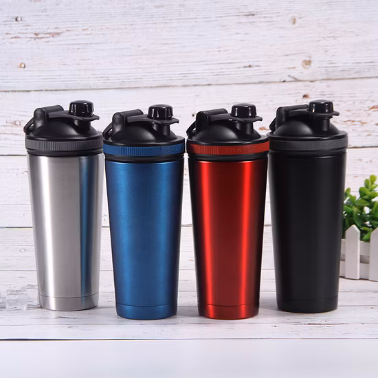 高品質のステンレス製プロテインシェーカー